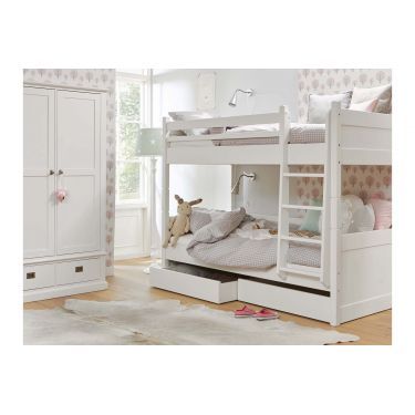 Alta Stapelbed met 2 opbergladen Snow White