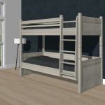 Alta Stapelbed deelbaar Stone Grey