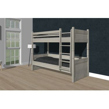 Alta Stapelbed deelbaar Stone Grey