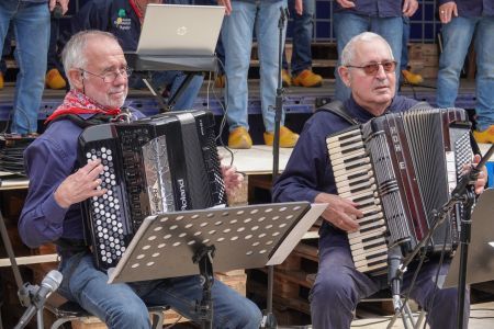 Afscheid van toegewijde accordeonisten