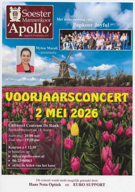 Voorjaarsconcert met Joyful