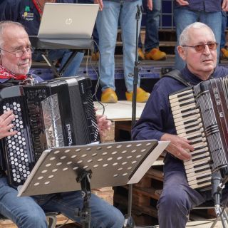 Afscheid van toegewijde accordeonisten