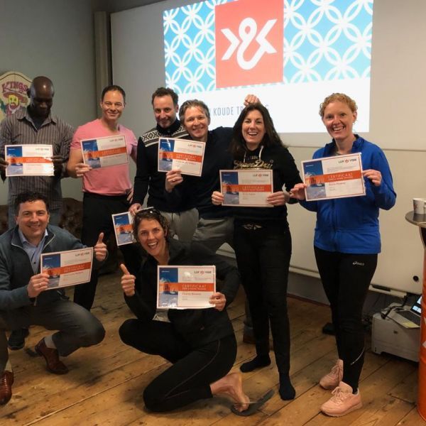 Myron succesvol met try-out groep Adem & Koude Training