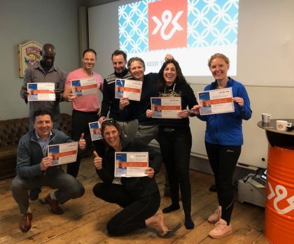 Myron succesvol met try-out groep Adem & Koude Training