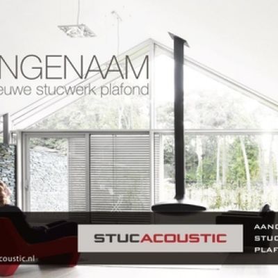 Stucacoustic op de beurs 