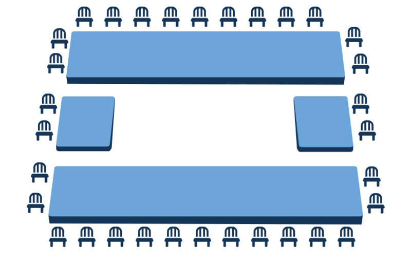 Carre opstelling