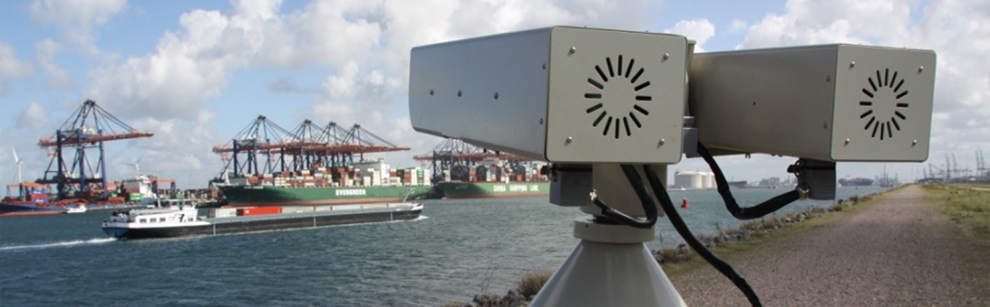 Long-Range Camera Harbour Rotterdam