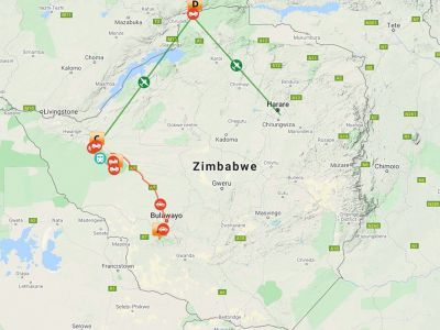 Safari Zimbabwe Mooiste Wildparken met transfers en fly-in safari