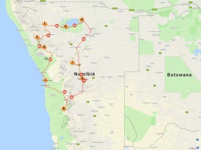 Rondreis Namibië met privéchauffeur/gids