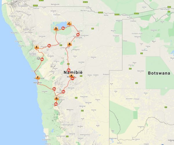 Groepsreis Namibie Highlights