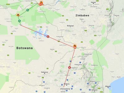 Luxe fly-in safari Botswana & Zimbabwe