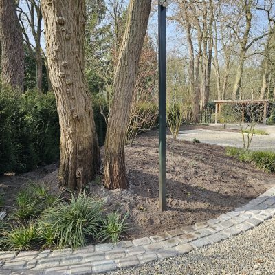 Kleurrijke voortuin Midden-Nederland