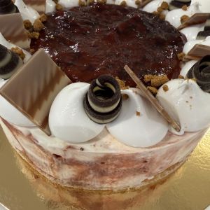 IJstaart Cheesecake met aardbeien 6-8 personen