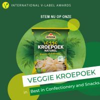 Veggi Kroepoek genomineerd voor de V-Label Awards