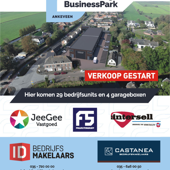 Verkoop Cannenburger Businesspark gestart!