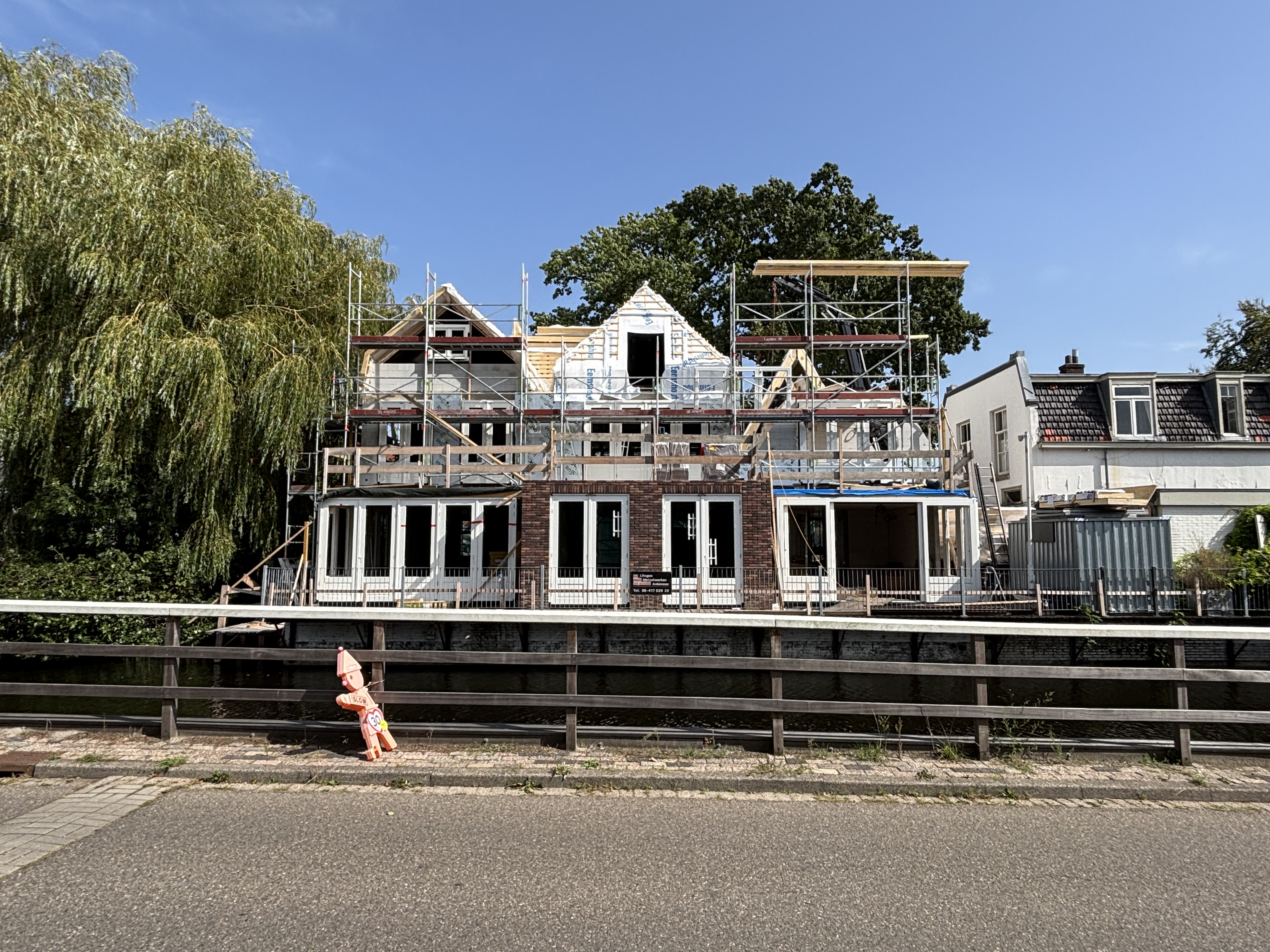 Project Noordereinde 249 bereikt hoogste punt 