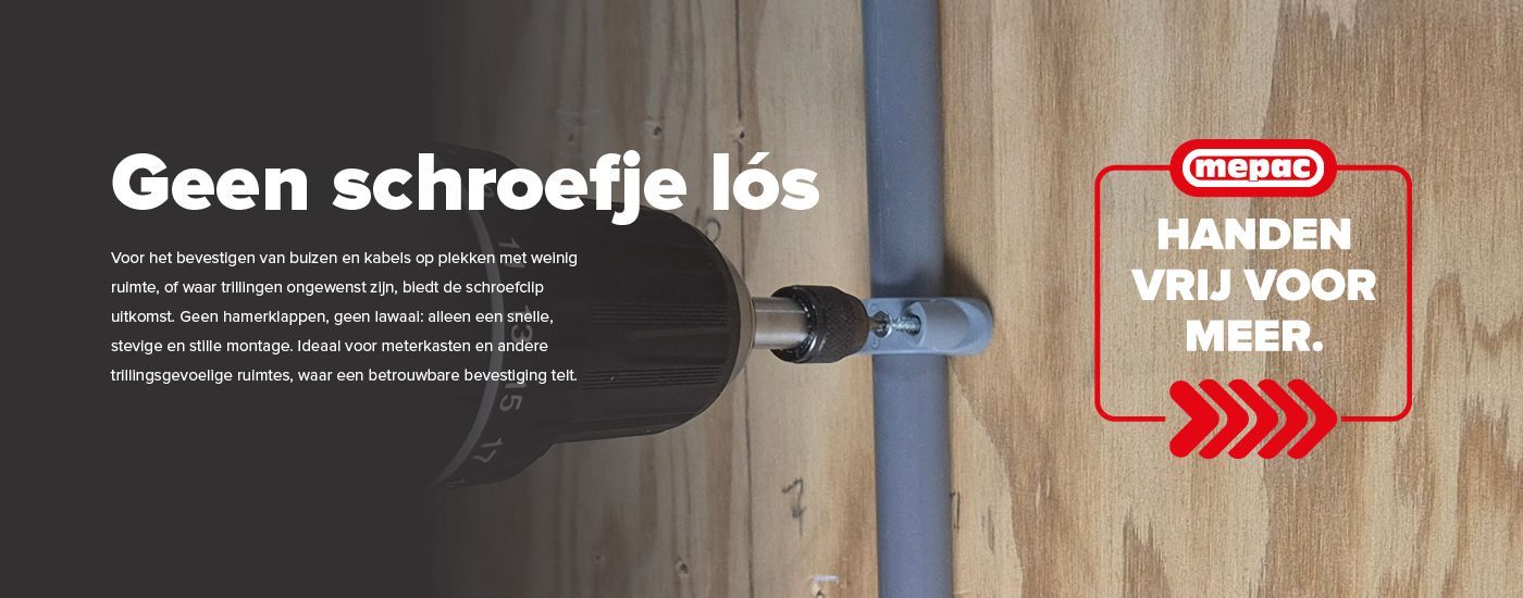 Banner - Schroefclip