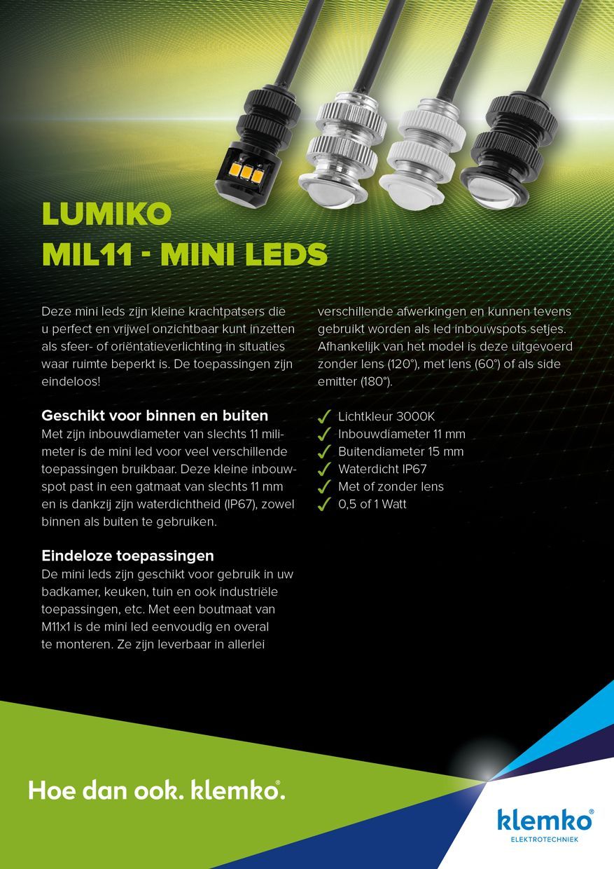 Lumiko mini leds