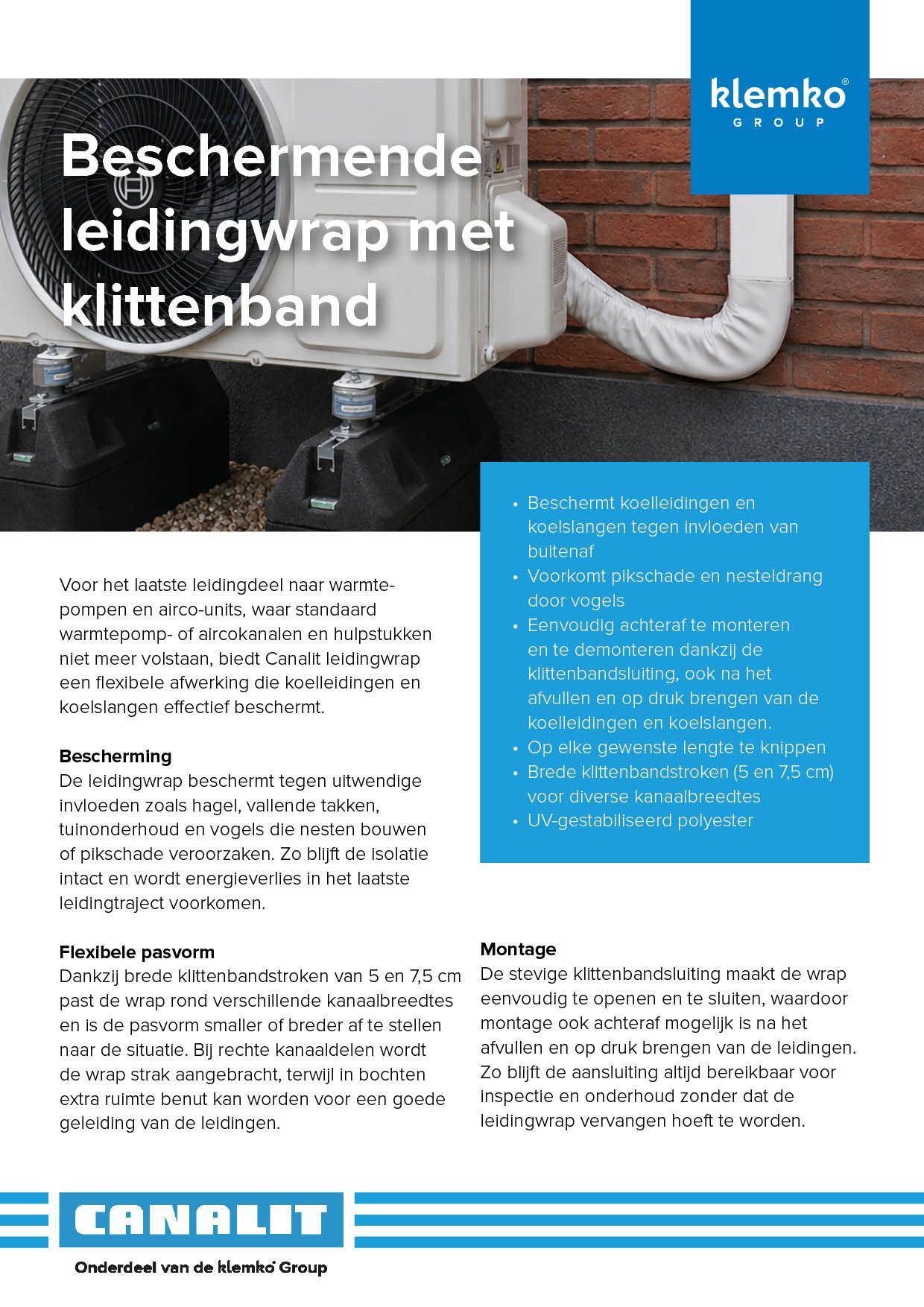 Canalit Leidingwrap