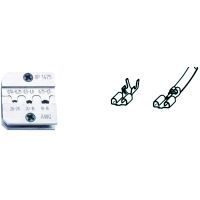 Klemko matrijs voor geïsoleerde kabelschoenen 0,14 t/m 0,75 mm²