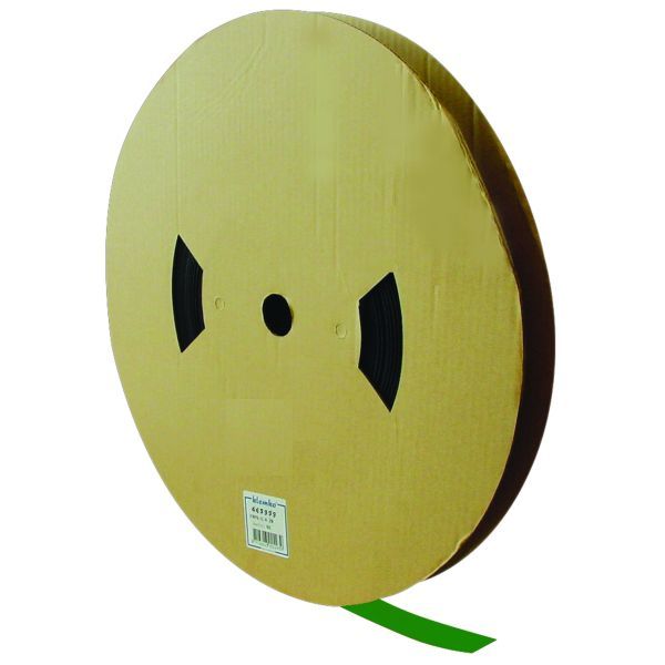 Haspel Krimpkous Polyolefin Groen krimpt 1:2 D=12.7mm