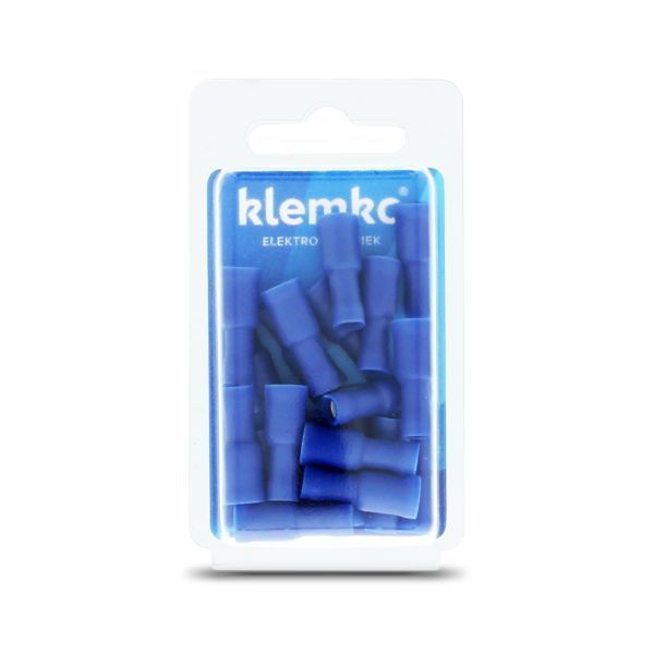 Klemko blister geïsoleerde rondstekerhuls 5mm super pidg 1,5-2,5mm² PVC | 170450