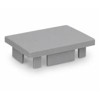 Canalit eindstuk voor M5 kabelkanaal 40x40mm grijs