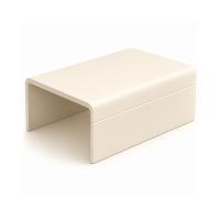 Canalit eindstuk voor Systeem25 leidingkoker 25x13mm crème RAL1013 - 2 stuks | 931041