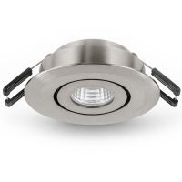 Lumiko Siena COB richtbare ledspot RVS 316, IP55, 3.1W, 350mA, 3000K
