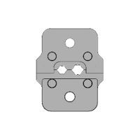 Wezag inzetmatrijs voor ongeïsoleerde penstekers, 6 - 10 mm²