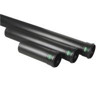 Ketelbuis PP zwart D80mm L1mtr