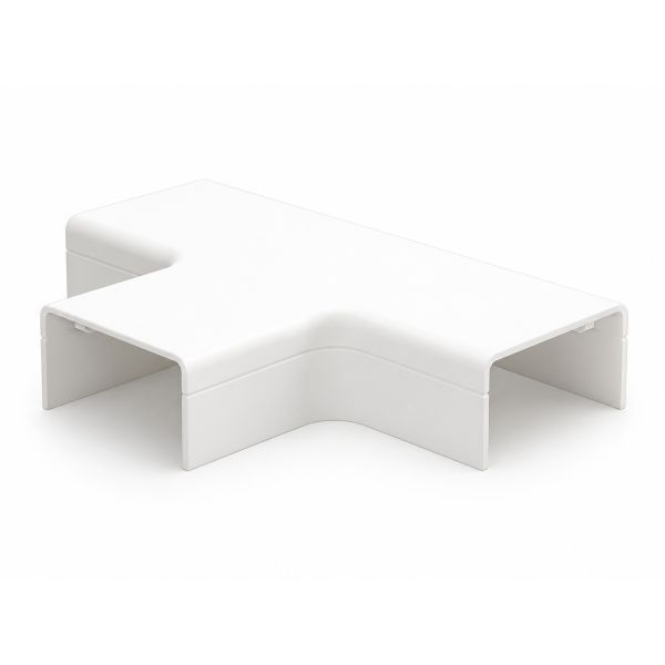 Canalit T-stuk met bodemstuk voor Systeem25 leidingkoker 25x13mm wit RAL9010 - 2 stuks | 932051