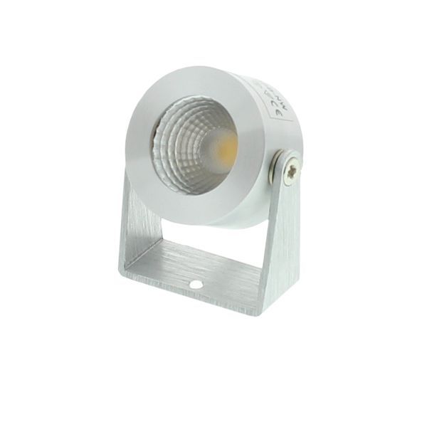 Faro COB LED opbouw armatuur aluminium, 3,1W, 350mA, 2700K IP44