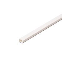 Zelfklevende leidingkoker 15x10mm à 5 stuks van 2M wit