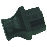 Klemko Modulair afdekdop zwart voor modulaire chasisdelen keystones | 183499