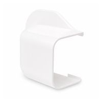 Canalit muurafdekkap voor leidingkanaal airco en warmtepomp wit RAL9010 125x75mm | 941875