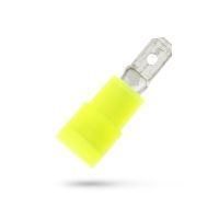 Geïsoleerde Vlaksteker 4,8x0,8mm voor 4,0-6,0 mm², Nylon