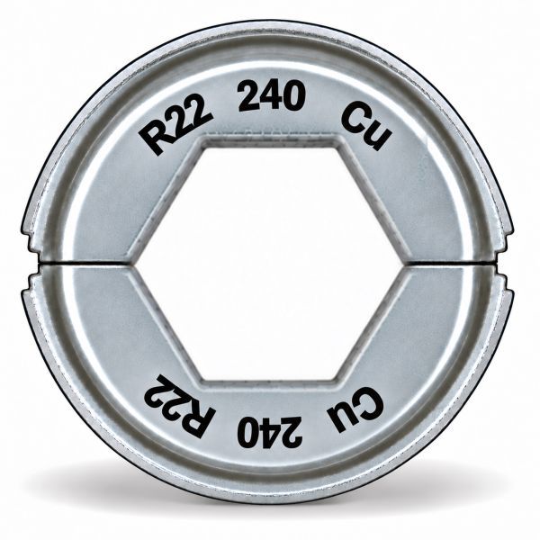Klemko inzetmatrijs MS22 kabelschoen DIN40500 doorsnede 240mm² zeskantpersing