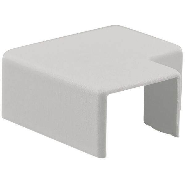 Vlakhaakstuk 20x10mm wit