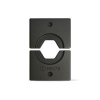 Inzetmatrijs kabelschoenen 45 kN recht 70 mm² hexagonaal
