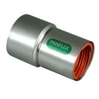 Adapter INOX Gastec QA RVS D60-80mm (omdoos 25 st)