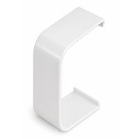 Canalit koppelstuk voor leidingkanaal airco en warmtepomp wit RAL9001 140x90mm | 941280