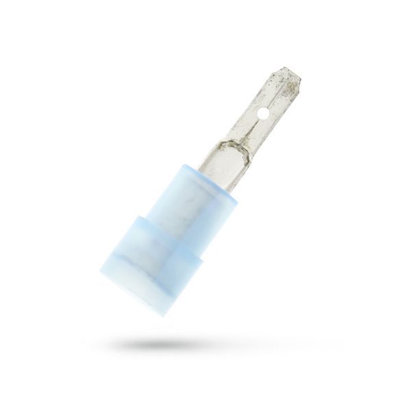 Geïsoleerde Vlaksteker 2,8x0,5mm voor 1,5-2,5 mm², Nylon