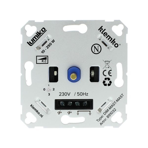 Lumiko Led dimmer voor hotel en wisselschakeling 10 - 250 W | 891032