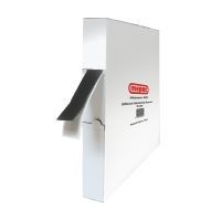 Klittenband zelfklevend haak 20mm zwart disp.box 25m