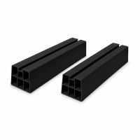 Canalit opstelbalken kunststof 1000x100x100 zwart | 943201