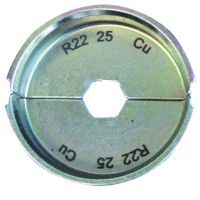 Matrijsset MS22, zeskantpersing, kabelschoen,doorsnede:25mm², DIN40500