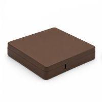 Canalit uitbreidingsdoos voor Systeem25 leidingkoker bruin RAL8028 - 1 stuk | 933091