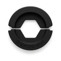 Inzetmatrijs kabelschoenen 60 kN rond 120 mm² hexagonaal