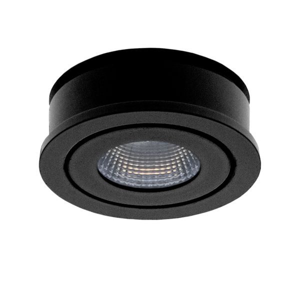 Verona COB LED module zwart 3,1W, 350mA, 2700K, IP44